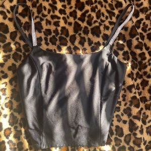 Cute stretchy euphoria bling tank